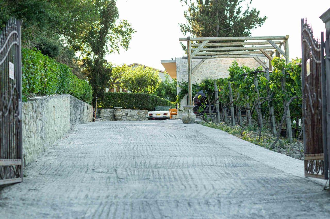 Villa Mantilari Wine Estate 7 Apartments 2 Private Pools 1 Heated Tennis Court Fitness Center Archanes Exteriör bild